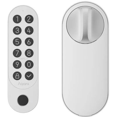 Cerradura inteligente Aqara Smart Lock U200 Bluetooth Huella NFC Código pin Compatible con Apple Home Cerradura inteligente Aqara Smart Lock U200 Bluetooth Huella NFC Código pin Compatible con Apple Home
