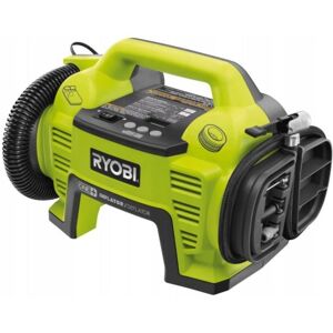Compresor de Aire Sin Cable 18V ONE+ Ryobi Verde 150PSI Lectura Digital Desinflado Rápido Compresor de Aire Sin Cable 18V ONE+ Ryobi Verde 150PSI Lectura Digital Desinflado Rápido