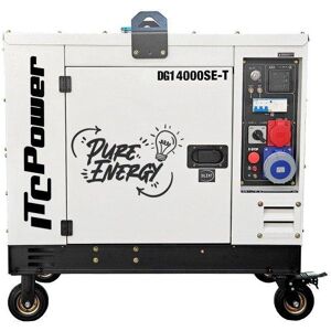 Generador diésel ITCPower DG14000SE-T insonorizado 10 kW trifásico y monofásico Generador diésel ITCPower DG14000SE-T insonorizado 10 kW trifásico y monofásico