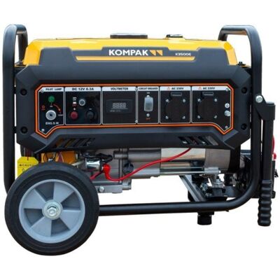 Generador Kompak K3500E 3200W 223 cc Motor Gasolina 15 L Arranque Eléctrico Generador Kompak K3500E 3200W 223 cc Motor Gasolina 15 L Arranque Eléctrico