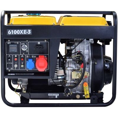 kompak Generador Diésel Itcpower NT6100XE-3 Trifásico 6,6 kVA AVR ATS Precableado kompak Generador Diésel Itcpower NT6100XE-3 Trifásico 6,6 kVA AVR ATS Precableado