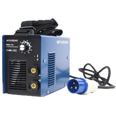 Soldadora Hyundai MMA-120 Inverter IGBT compacta alta eficiencia Soldadora Hyundai MMA-120 Inverter IGBT compacta alta eficiencia
