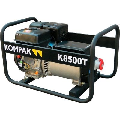 Generador gasolina Kompak K8500t alternador LINZ 9,0 kVA trifásico Generador gasolina Kompak K8500t alternador LINZ 9,0 kVA trifásico