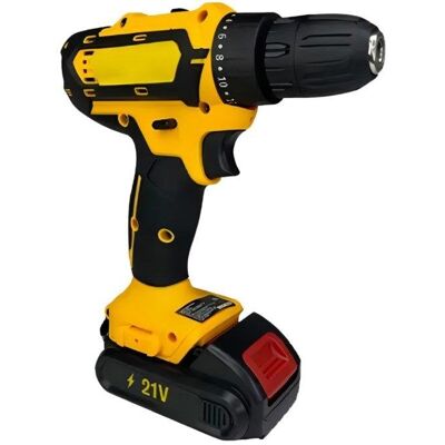 Taladro Atornillador Inalámbrico Klack 21V con Percutor Taladro Atornillador Inalámbrico Klack 21V con Percutor