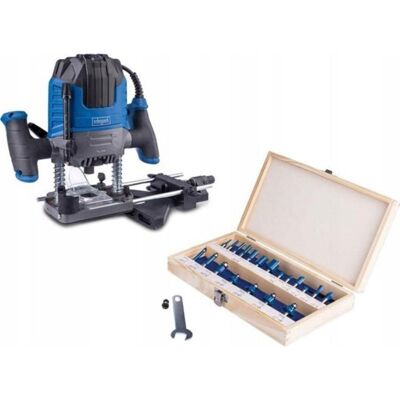 Fresadora Scheppach WRT1200 1200 W 20 freces Fresadora Scheppach WRT1200 1200 W 20 freces