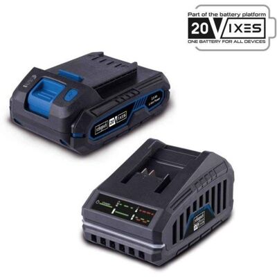 Kit batería y cargador Scheppach SBSK2.0 Li-ion 20V 2.0Ah Kit batería y cargador Scheppach SBSK2.0 Li-ion 20V 2.0Ah