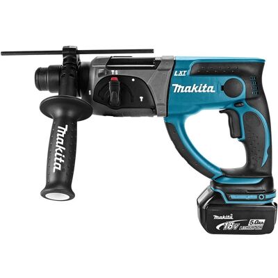 Makita DHR202RTJ Martillo Perforador + 2 Baterías + Maletín + Cargador Makita DHR202RTJ Martillo Perforador + 2 Baterías + Maletín + Cargador