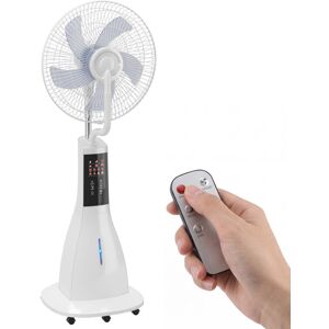 Homcom Ventilador Nebulizador 90w Oscilación De 75° 3 Velocidades Blanco Homcom Ventilador Nebulizador 90w Oscilación De 75° 3 Velocidades Blanco