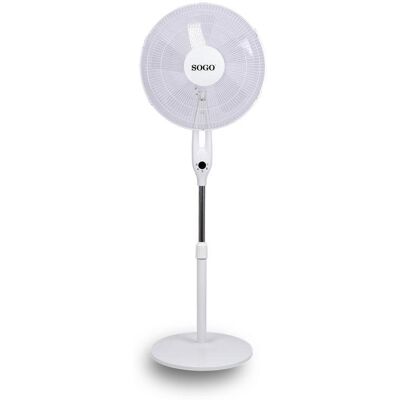 Ventilador de Pie SOGO VEN-SS-21370 60W 3 Velocidades Altura Regulable con Mando Temporizador Ventilador de Pie SOGO VEN-SS-21370 60W 3 Velocidades Altura Regulable con Mando Temporizador