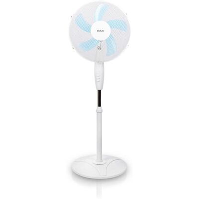 Ventilador de Pie SOGO VEN-SS-21221 40W 3 Velocidades Altura Regulable Oscilante Silencioso Ventilador de Pie SOGO VEN-SS-21221 40W 3 Velocidades Altura Regulable Oscilante Silencioso