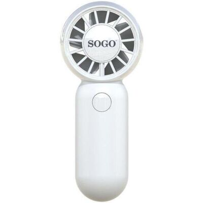 Mini Ventilador de Mano SOGO VEN-SS-21145 3W 3 Velocidades Motor BLDC Recargable USB-C Mini Ventilador de Mano SOGO VEN-SS-21145 3W 3 Velocidades Motor BLDC Recargable USB-C