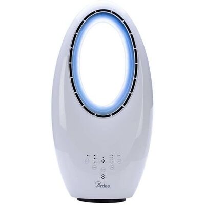 Ventilador sin Aspas ARDES AR5BL1B 60W 3 Velocidades con Luz LED y Mando a Distancia Ventilador sin Aspas ARDES AR5BL1B 60W 3 Velocidades con Luz LED y Mando a Distancia
