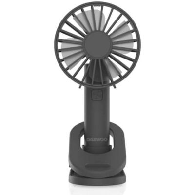 Mini Ventilador de Mano Daewoo DW9014 5W 3 Velocidades Cabezal Giratorio Batería USB-C Mini Ventilador de Mano Daewoo DW9014 5W 3 Velocidades Cabezal Giratorio Batería USB-C