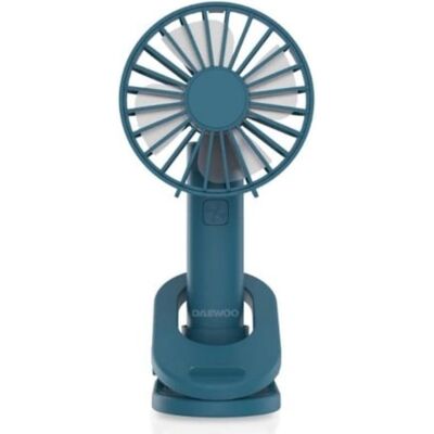 Mini Ventilador de Mano Daewoo DW9016 5W 3 Velocidades Giratorio Batería USB-C Silencioso Mini Ventilador de Mano Daewoo DW9016 5W 3 Velocidades Giratorio Batería USB-C Silencioso