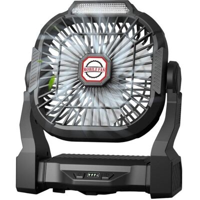 dam-electronics Mini Ventilador Dam Electronics P18 15W 4 Velocidades Motor DC Luz LED Powerbank 5200mAh Inalámbrico dam-electronics Mini Ventilador Dam Electronics P18 15W 4 Velocidades Motor DC Luz LED Powerbank 5200mAh Inalámbrico