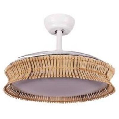 fm-brand Ventilador de Techo con Luz FM 69W 107cm 6 Velocidades Aspas Retráctiles Silencioso con Mando fm-brand Ventilador de Techo con Luz FM 69W 107cm 6 Velocidades Aspas Retráctiles Silencioso con Mando