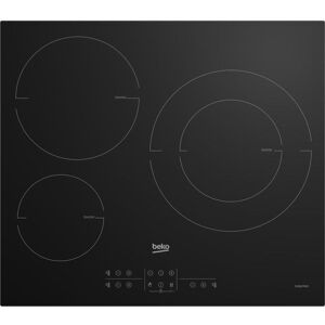 Beko HIIS63206M Placa de Inducción 3 Zonas 60cm Negra Beko HIIS63206M Placa de Inducción 3 Zonas 60cm Negra