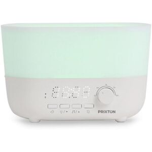 Humidificador PRIXTON Aroma Connected Altavoz Bluetooth Despertador Luz LED 7 Colores Humidificador PRIXTON Aroma Connected Altavoz Bluetooth Despertador Luz LED 7 Colores