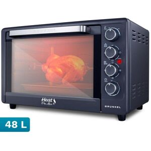 Horno eléctrico Grunkel HR-48PROMAX 48 litros Negro/Inox con convección y temporizador Horno eléctrico Grunkel HR-48PROMAX 48 litros Negro/Inox con convección y temporizador
