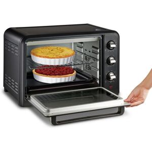 Horno eléctrico Moulinex OX4648 33 litros Negro con convección y grill Horno eléctrico Moulinex OX4648 33 litros Negro con convección y grill