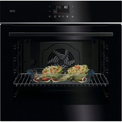 Horno Eléctrico AEG Series 5000 TU5PB41ZPB 72L Pirolítico con WiFi y AirFry Horno Eléctrico AEG Series 5000 TU5PB41ZPB 72L Pirolítico con WiFi y AirFry
