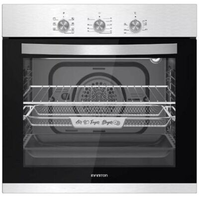 Horno Multifunción Infiniton 60L 60cm Limpieza Manual A con AirFryer y Grill Acero Inoxidable Horno Multifunción Infiniton 60L 60cm Limpieza Manual A con AirFryer y Grill Acero Inoxidable