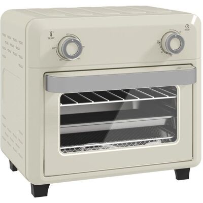 Horno Sobremesa Blossom Mini Horno 10L 32cm AirFryer Grill Táctil Blanco crema Horno Sobremesa Blossom Mini Horno 10L 32cm AirFryer Grill Táctil Blanco crema