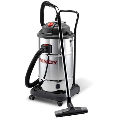 Aspiradora industrial LAVOR Windy 165 IF 1400 W Seco y húmedo 65 L Negro y plata Aspiradora industrial LAVOR Windy 165 IF 1400 W Seco y húmedo 65 L Negro y plata