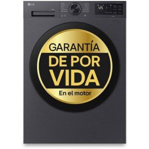 Lavadora LG F4X5009TBB Carga Frontal 9Kg 1350rpm A Grafito WiFi IA Steam Lavadora LG F4X5009TBB Carga Frontal 9Kg 1350rpm A Grafito WiFi IA Steam