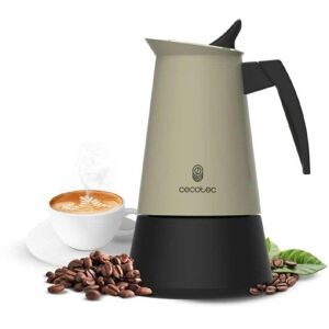 Cafetera Italiana Cecotec Piccolina 400 Green 200ml Acero Inoxidable 4 tazas Cafetera Italiana Cecotec Piccolina 400 Green 200ml Acero Inoxidable 4 tazas