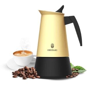 Cafetera Italiana Cecotec Piccolina 400 Beige 200ml para 4 tazas de acero inoxidable Cafetera Italiana Cecotec Piccolina 400 Beige 200ml para 4 tazas de acero inoxidable