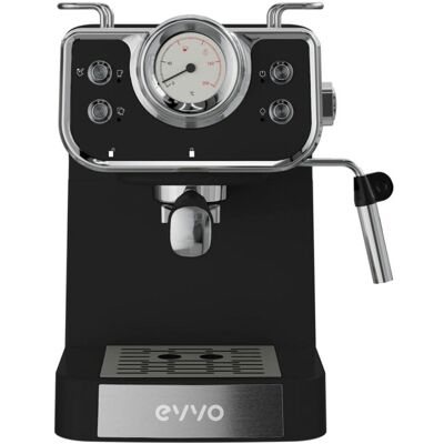 Evvo-home Evoo Intensa Retro Cafetera Espresso - Máquina de Café Evvo-home Evoo Intensa Retro Cafetera Espresso - Máquina de Café