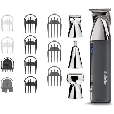 Cortapelos Multifunción BaByliss Super-X Metal MT996E Inalámbrico 300min 15 Accesorios Hombre Cortapelos Multifunción BaByliss Super-X Metal MT996E Inalámbrico 300min 15 Accesorios Hombre