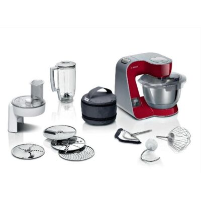 Bosch MUM5X720 - Rojo oscuro/Plata - Robot de cocina Bosch MUM5X720 - Rojo oscuro/Plata - Robot de cocina