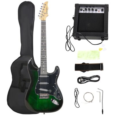 Sportnow Kit Guitarra Eléctrica Con Amplificador 15w Afinador Digital Y Cuerdas Sportnow Kit Guitarra Eléctrica Con Amplificador 15w Afinador Digital Y Cuerdas