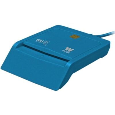 Lector DNI WOXTER PE26-197 Azul USB 2.0 Tipo C Smart Card Adaptador Incluido Lector DNI WOXTER PE26-197 Azul USB 2.0 Tipo C Smart Card Adaptador Incluido