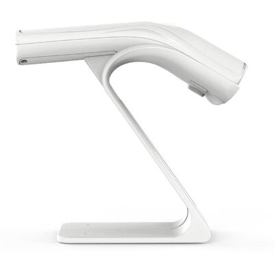 Lector de códigos de barras iggual 2D USB botón blanco con soporte y sensor CMOS Lector de códigos de barras iggual 2D USB botón blanco con soporte y sensor CMOS