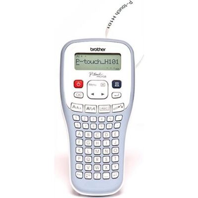Rotuladora Brother PT-H101GB Etiquetas TZe 12 mm Gris Blanco Rotuladora Brother PT-H101GB Etiquetas TZe 12 mm Gris Blanco