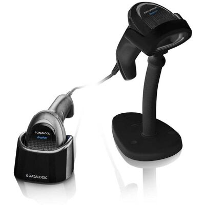 Lector portátil de códigos de barras Datalogic Gryphon I GD4520 1D/2D Negro láser, USB Lector portátil de códigos de barras Datalogic Gryphon I GD4520 1D/2D Negro láser, USB