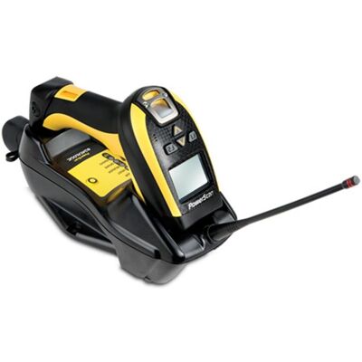Lector de códigos de barras portátil Datalogic PowerScan PM9100 1D LED Inalámbrico Lector de códigos de barras portátil Datalogic PowerScan PM9100 1D LED Inalámbrico