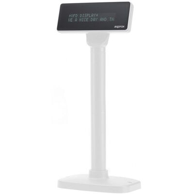 Approx appVFD01WH Visor TPV de 2 Líneas USB Blanco Approx appVFD01WH Visor TPV de 2 Líneas USB Blanco