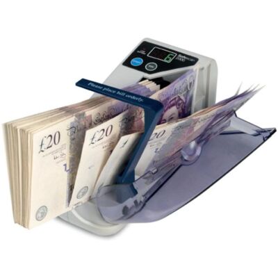 Contador de billetes Safescan 2000 3 dígitos 600 billetes/minuto Contador de billetes Safescan 2000 3 dígitos 600 billetes/minuto