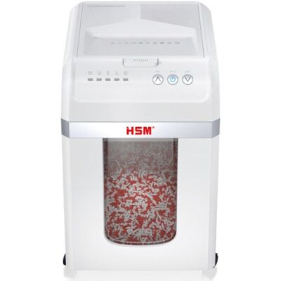 Trituradora de papel HSM shredstar Autofeed X300 corte en partículas P-4 300 hojas Trituradora de papel HSM shredstar Autofeed X300 corte en partículas P-4 300 hojas
