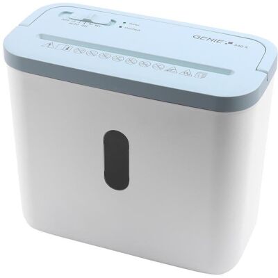 Destructora de papel GENIE 440 X Blue corte cruzado 4x38 mm 8L azul/blanco Destructora de papel GENIE 440 X Blue corte cruzado 4x38 mm 8L azul/blanco