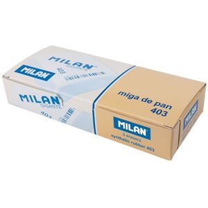 Milan Caja de 3 Gomas de Borrar 403 Miga de Pan Gigantes para Borrar y Limpiar Industriales Milan Caja de 3 Gomas de Borrar 403 Miga de Pan Gigantes para Borrar y Limpiar Industriales