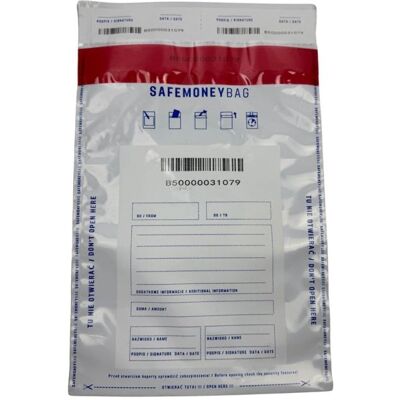 bestek Safemoneybag Sobres De Seguridad Blancos B5 190x260+35 100 Uds bestek Safemoneybag Sobres De Seguridad Blancos B5 190x260+35 100 Uds
