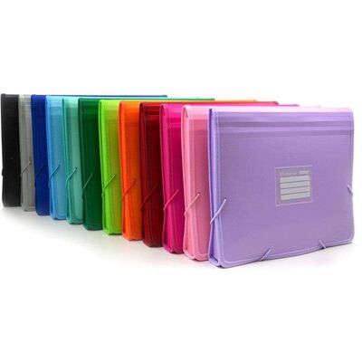 officebox-brand Carpeta Clasificadora A4 Office Box 12 Divisiones con 80 Adhesivos officebox-brand Carpeta Clasificadora A4 Office Box 12 Divisiones con 80 Adhesivos