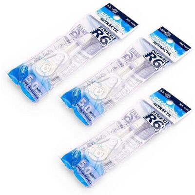 Pack 3 Recambios Cinta Correctora SDI Super R6 5 mm Pack 3 Recambios Cinta Correctora SDI Super R6 5 mm