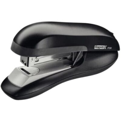 Grapadora Rapid F30 Grapado Plano 20 Hojas Negro Grapadora Rapid F30 Grapado Plano 20 Hojas Negro