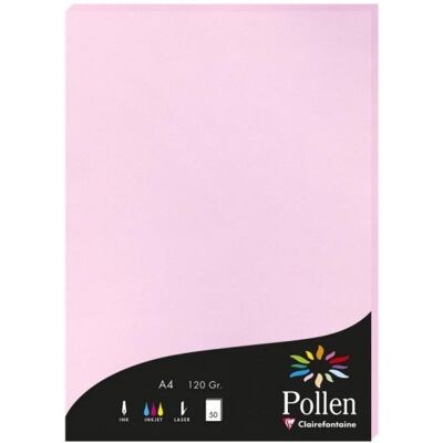 Sobres Clairefontaine A4 210 x 297 mm Rosa 120 g/m² Paquete 50 Unidades Sobres Clairefontaine A4 210 x 297 mm Rosa 120 g/m² Paquete 50 Unidades